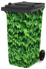Floral Bin Covering in Beech